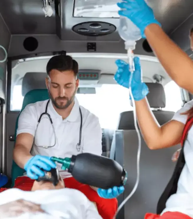 врач со стетоскопом