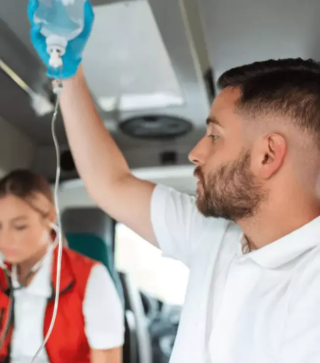 врач со стетоскопом