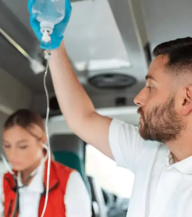 врач со стетоскопом