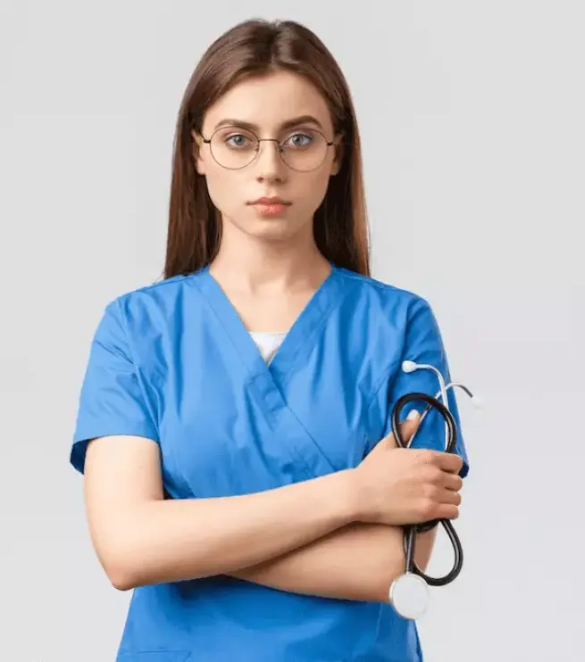 врач со стетоскопом